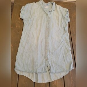 Thread and supply button down dress size large